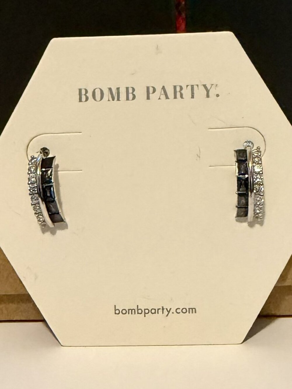 Bomb Party Earrings RBP 4543 The Sterling Club